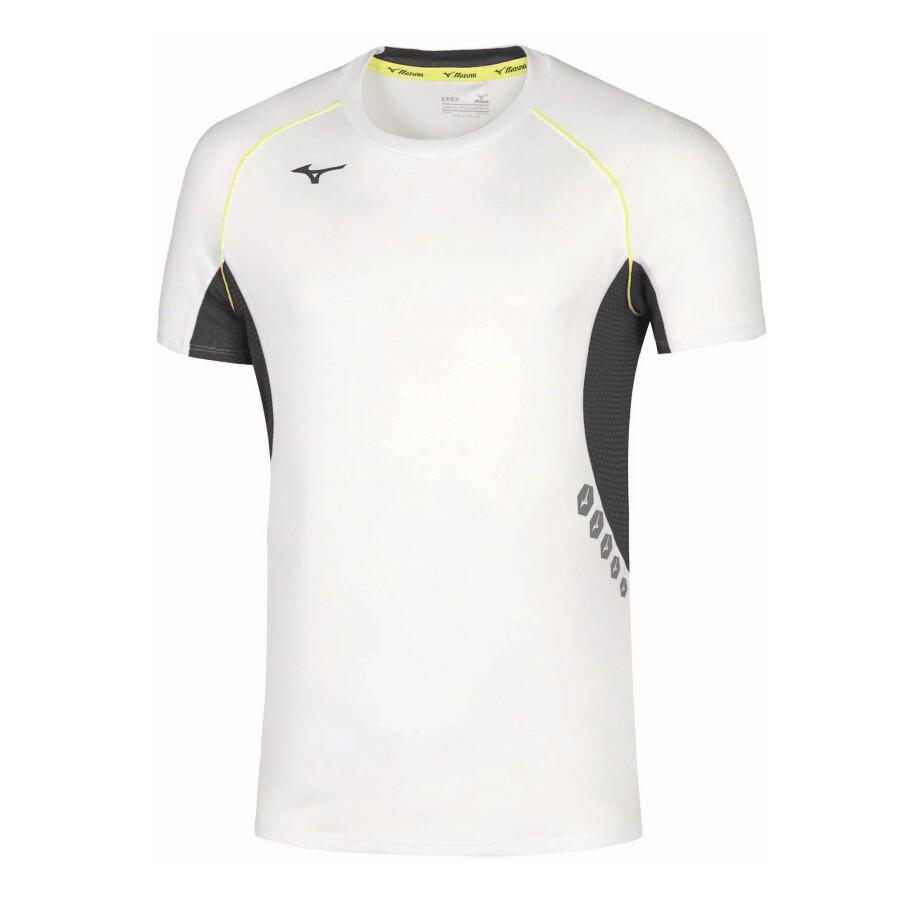 Men Premium Tee White/Black XL Lett T-skjorte til trening