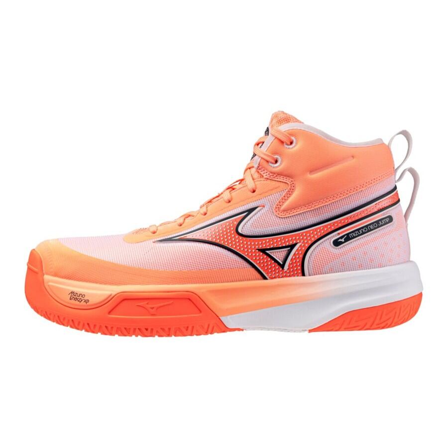 Mizuno Neo Jump Mid Rosa/Oransje