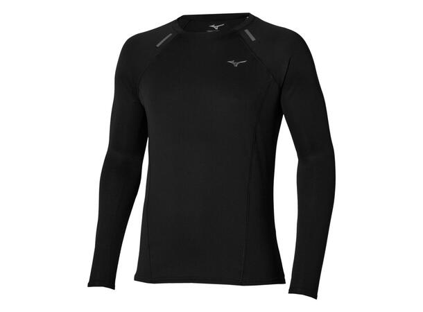 Active DryAeroFlow LS Tee Sort S Langermet treningstopp - herre 