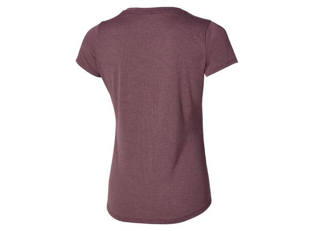 Core Runbird Short Sleeve W Mørklilla M T-skjorte til trening 