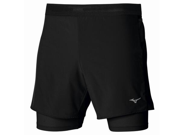 ER 5.5 2in1 Short Sort S Løpeshorts med innertights 