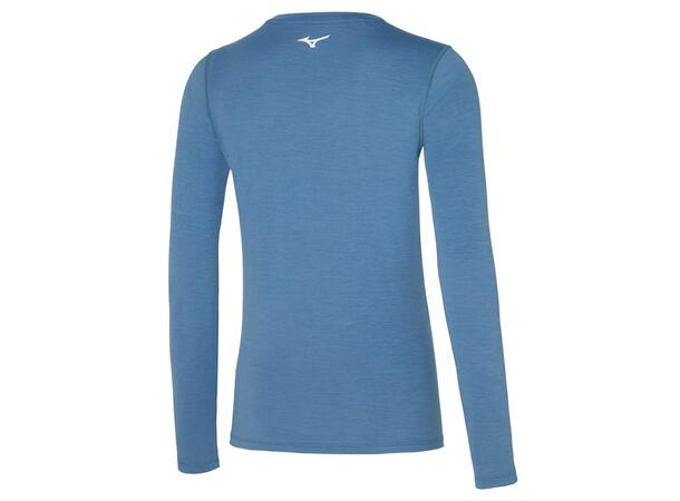 Impulse Core LS Tee W Blågrå XS Langermet treningstrøye til dame 