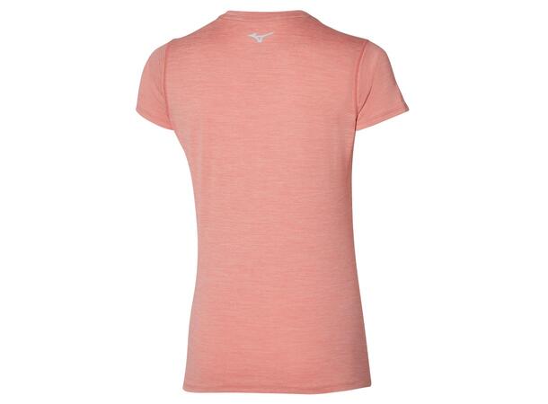 Impulse Core Tee W Lys rosa L Myk, teknisk T-skjorte til dame