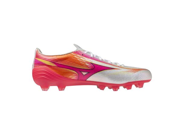 Mizuno Alpha III Japan Hvit/Rosa 9 Toppmodell til naturgress 