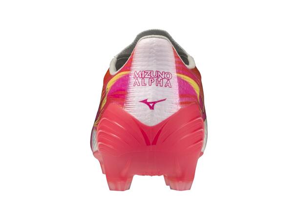 Mizuno Alpha III Japan Hvit/Rosa 9 Toppmodell til naturgress 