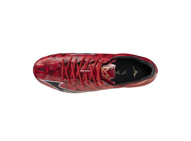 Mizuno Alpha II Japan MIX Rød/Sort 9 Fotballsko til naturgress 