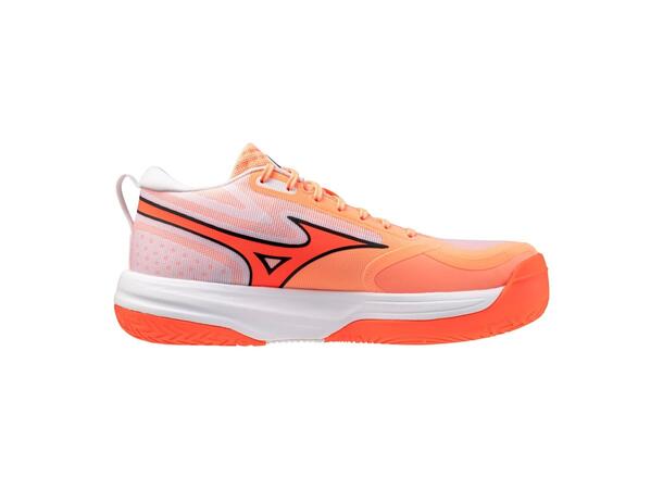 Mizuno Neo Jump Rosa/Oransje 10 Volleyballsko for høyere hopp, unisex 