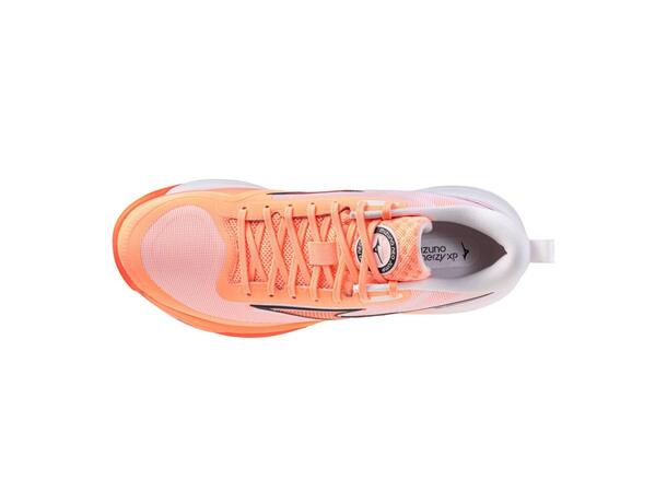 Mizuno Neo Jump Rosa/Oransje 10 Volleyballsko for høyere hopp, unisex 