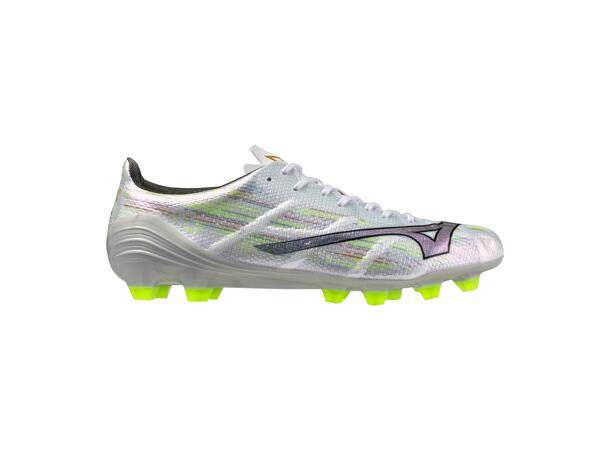 Mizuno a II Pro Hvit/Sølv 7,5 Fotballsko til naturgress 