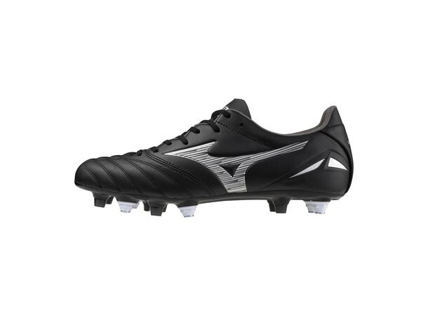 Morelia Neo IV Pro MIX Sort/Sølv 9,5 Fotballsko til naturgress 