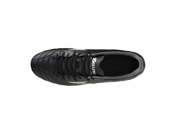 Morelia Neo IV Pro MIX Sort/Sølv 9,5 Fotballsko til naturgress 