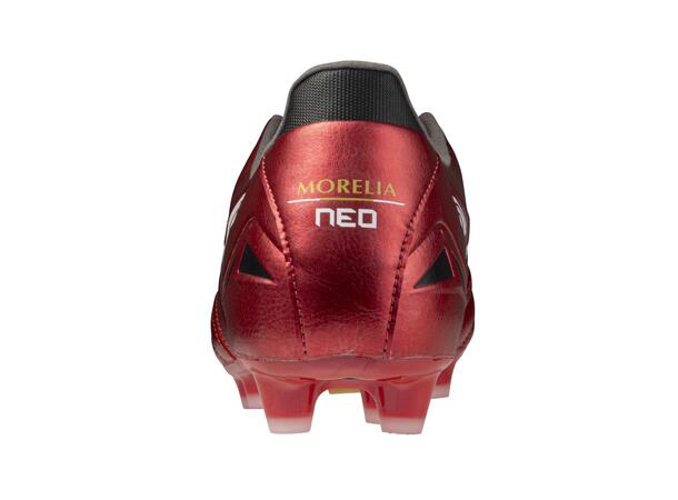 Morelia Neo IV Pro Rød/Hvit 9,5 Fotballsko til naturgress 