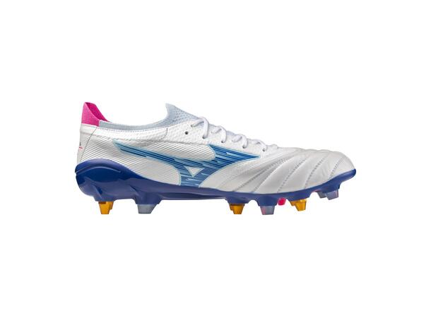 Morelia Neo IV ß Elite MIX Hvit/Rosa 7,5 Fotballsko til naturgress 