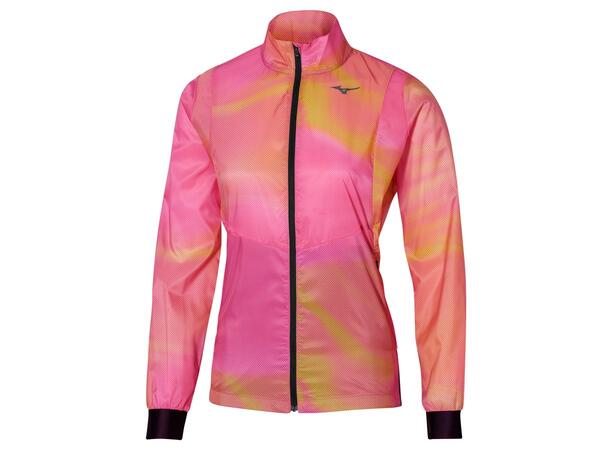 Premium Aero Jacket W Rosa M Toppmodell løpejakke