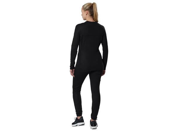 Premium Merino Wool Crew Neck W Sort XS Innerste lag trøye dame 