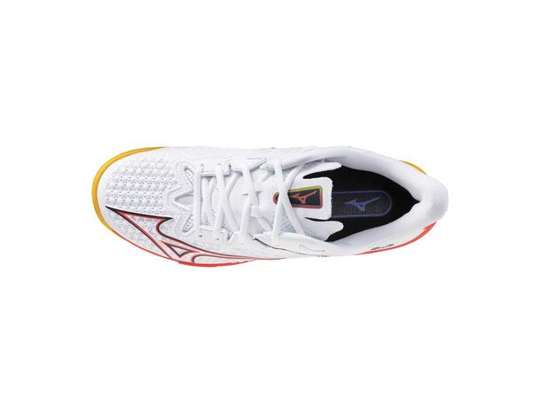 Wave Exceed Tour 6 CC Hvit/Korall 10 Sko til padel og tennis 