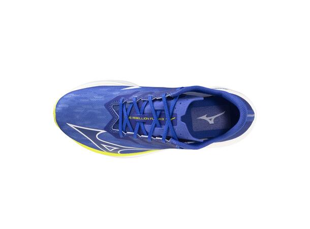 Wave Rebellion Flash 3 Blå/Gul 9 Rask løpesko til herre 