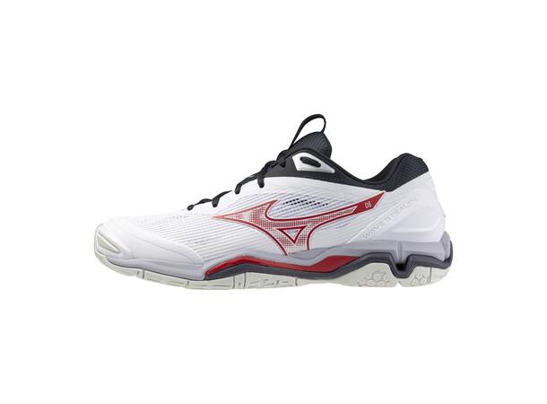 Wave Stealth 6 Hvit/Rød 9,5 Populær innendørssko 