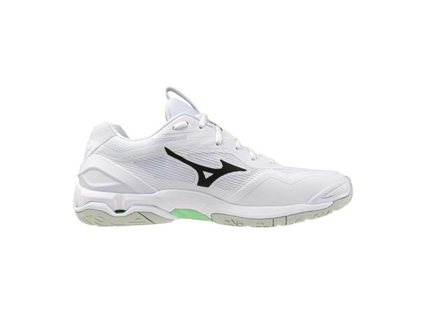 Wave Stealth 6 Hvit/Sort 11,5 Populær innendørssko 