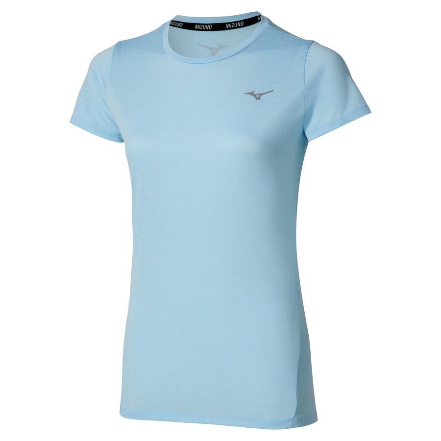 Core Impulse Short Sleeve Tee W LysblåXS Myk, teknisk t-skjorte til trening