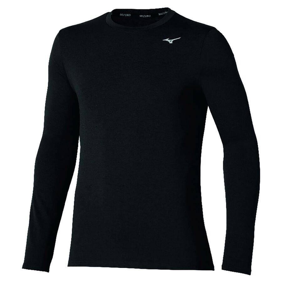 Core Impulse Long Sleeve Tee Sort S Teknisk treningsgenser