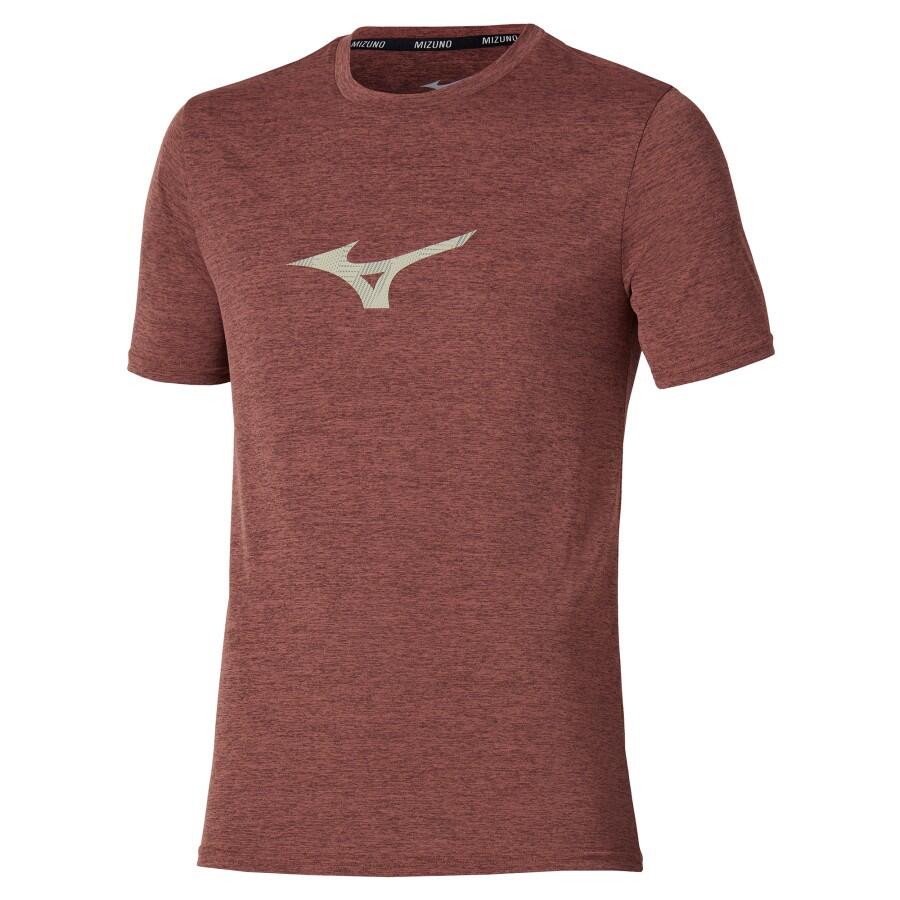 Core Runbird Short Sleeve Tee MørkRød S T-skjorte til trening