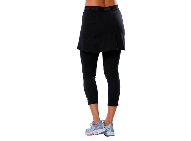 2in1 Skirt W Sort XL Tennisskjørt med tights 