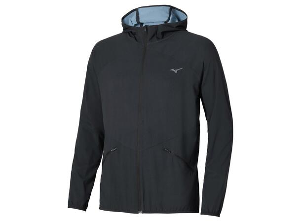 Active Alpha Hooded Jacket Sort XS Lett og komfortabel løpejakke 
