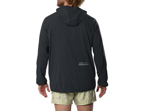 Active Alpha Hooded Jacket Sort XS Lett og komfortabel løpejakke 