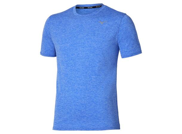 Core Impulse Short Sleeve Tee Blå S Myk, teknisk t-skjorte til trening 