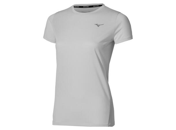 Core Impulse Short Sleeve W Grå M Myk, teknisk t-skjorte til trening 