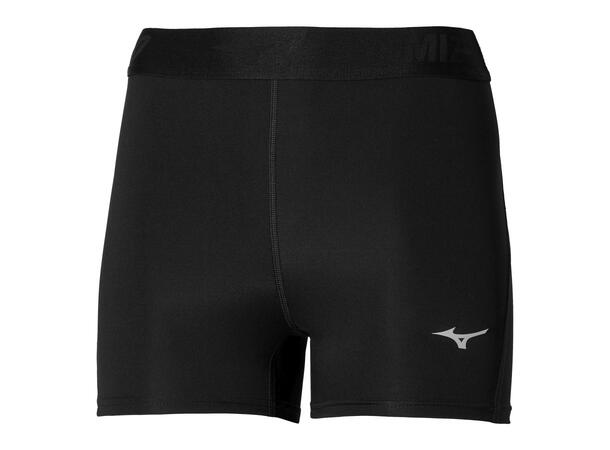 Core Impulse Short Tight W Sort XS Kort tights til dame 