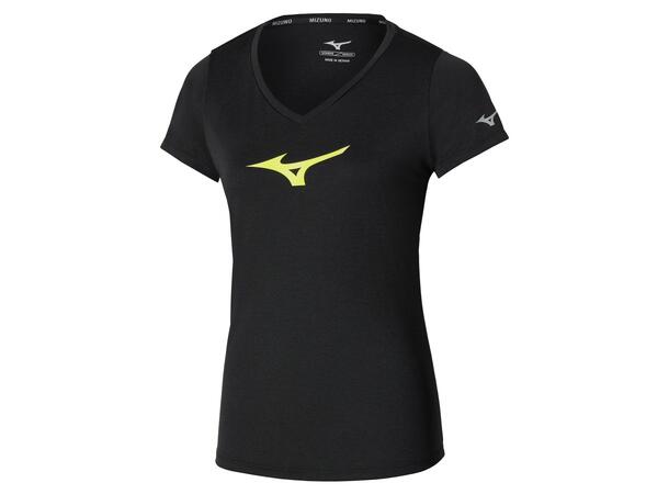 Core Runbird Short Sleeve Tee W Sort XS T-skjorte til trening 