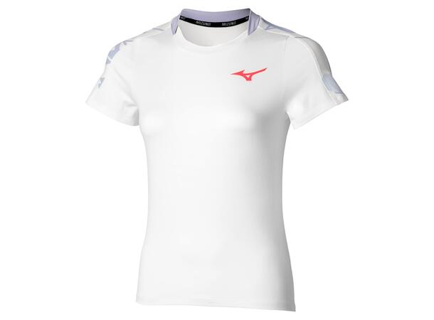 Daybreakers Printed SS Tee Hvit W M T-skjorte til tennis og padel 
