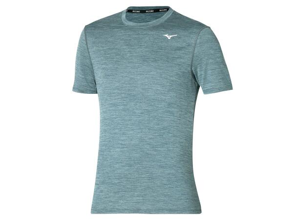 Impulse Core Tee Grå S Myk, teknisk T-skjorte til herre 