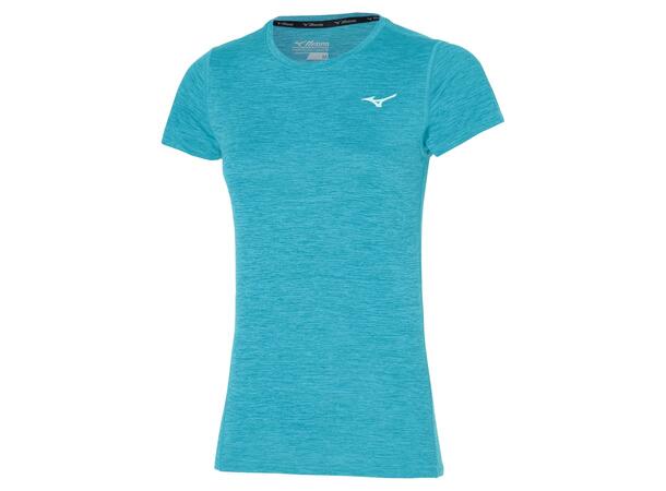 Impulse Core Tee W Blå XS Myk, teknisk T-skjorte til dame