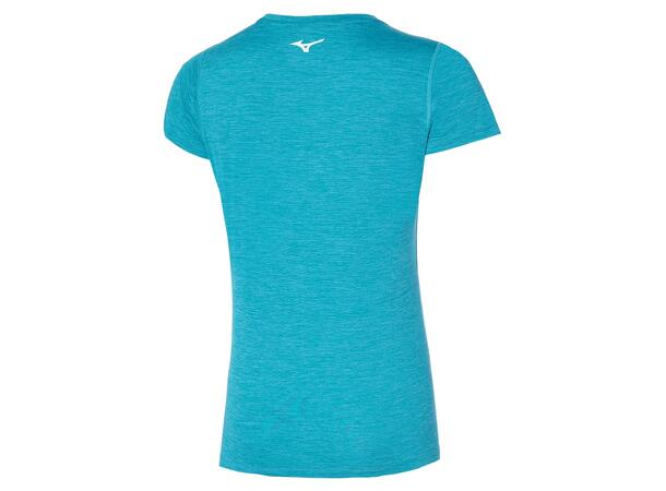 Impulse Core Tee W Blå XS Myk, teknisk T-skjorte til dame