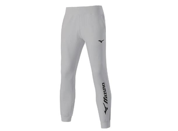 M Mizuno Terry Pant Grå XS Fritidsbukse i bomullsblanding