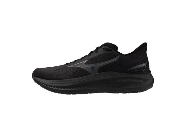 Mizuno Fortrush Sort/Sort 9,5 Løpesko med ekstra støtte 