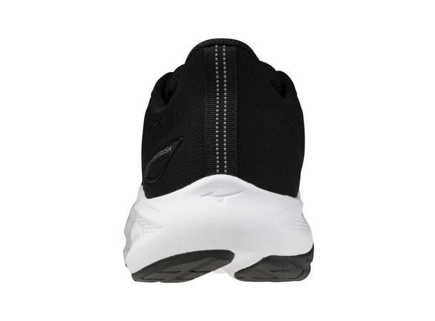 Mizuno Fortrush Sort/Sølv 8,5 Løpesko med ekstra støtte 