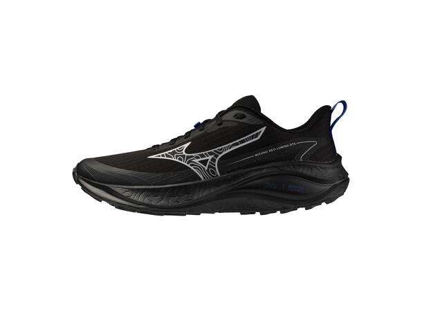 Mizuno Neo Lumina GTX Sort/Grå 7,5 Vanntett løpesko for terreng og grus 