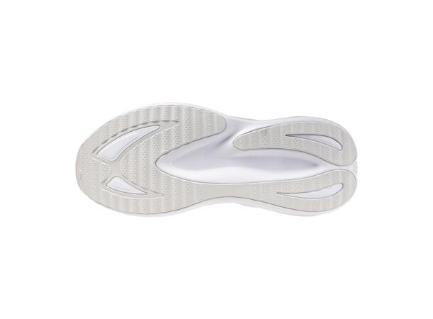 Mizuno Revolt 4 Hvit/Sølv 8,5 Komfortabel løpesko til mosjonisten 