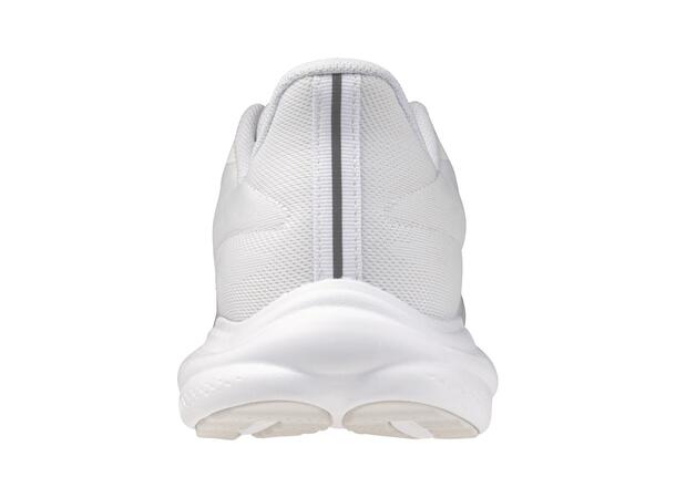 Mizuno Revolt 4 Hvit/Sølv 8,5 Komfortabel løpesko til mosjonisten 