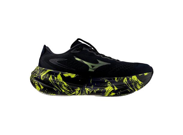 Mizuno Sky Prime Sort/Grønn 3,5 Nyhet for maksimal demping og respons 