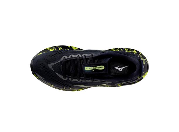Mizuno Sky Prime Sort/Grønn 3,5 Nyhet for maksimal demping og respons 
