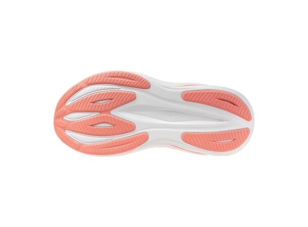 Mizuno Sky Prime W Hvit/Gul 6 Nyhet for maksimal demping og respons 