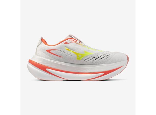 Mizuno Sky Prime W Hvit/Gul 6 Nyhet for maksimal demping og respons 