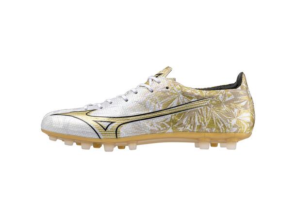Mizuno a Japan AG Hvit/Gull 9 Fotballsko, gress og kunstgress 