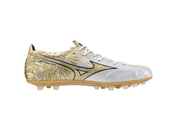 Mizuno a Japan AG Hvit/Gull 9 Fotballsko, gress og kunstgress 