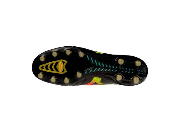 Monarcida Neo III Elite Sort/Oransje 7 Fotballsko, naturgress 